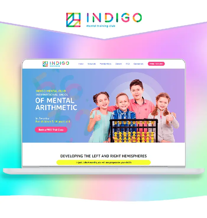 Indigo Mental Club project preview